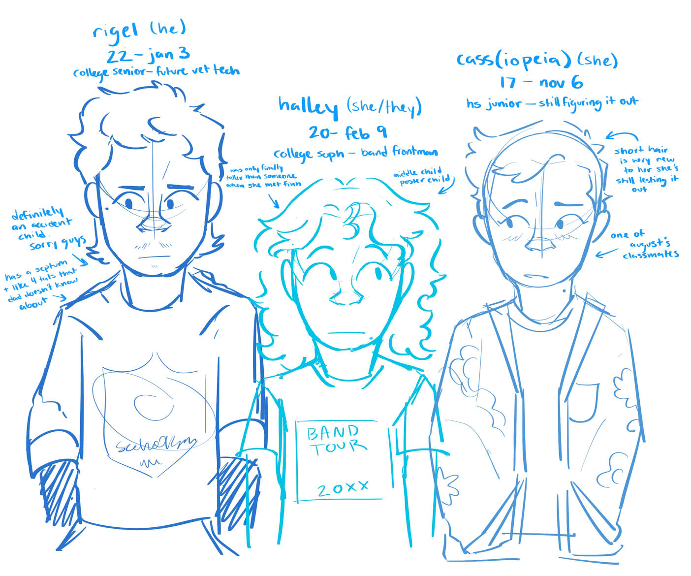 halley and her siblings